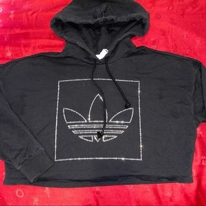 Adidas woman’s crop hoodie